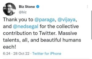 biz stone tweet