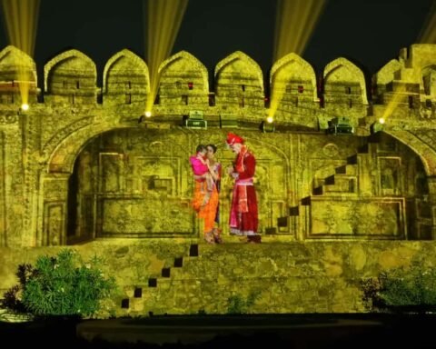 light and sound show