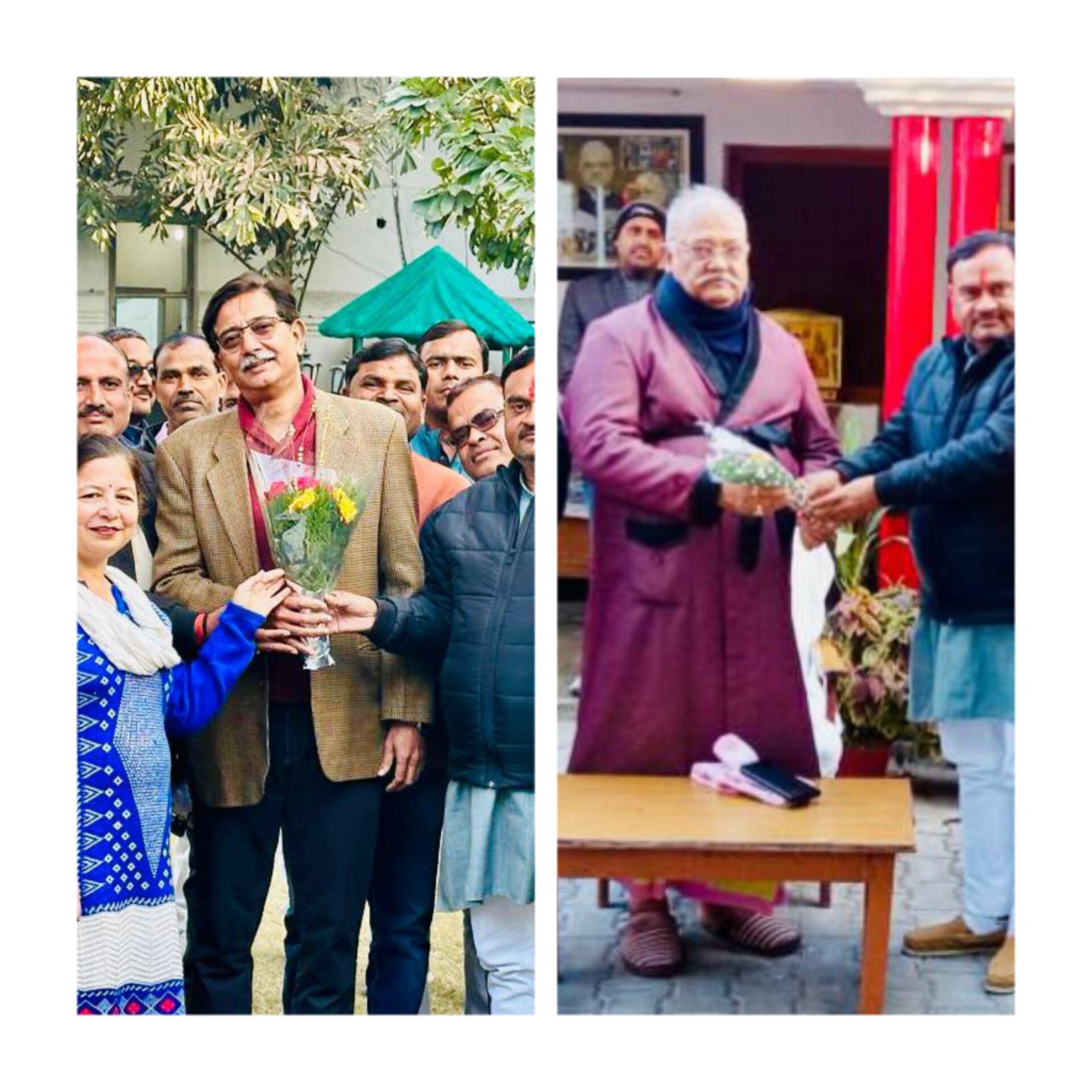 सांसद और विधानपरिषद सभापति को ज्ञापन