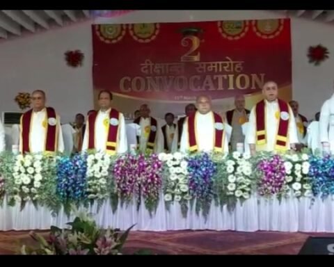 रानी लक्ष्मीबाई केंद्रीय कृषि विश्वविद्यालय दीक्षांत समारोह