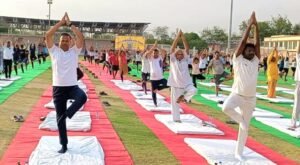 अंतरराष्ट्रीय योग सप्ताह शुभारंभ