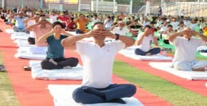 अंतरराष्ट्रीय योग सप्ताह शुभारंभ