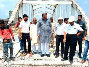 निमार्णाधीन उपरिगामी सेतु