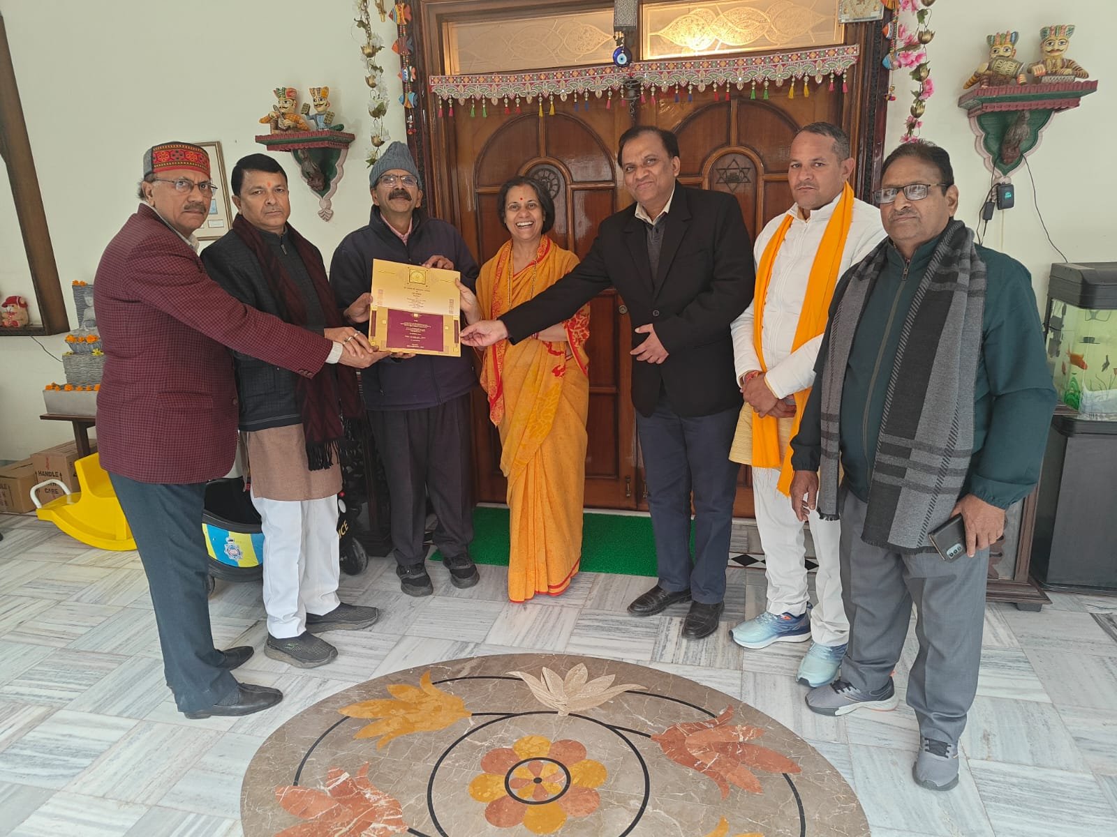 श्रीराम मंदिर प्राण प्रतिष्ठा निमंत्रण