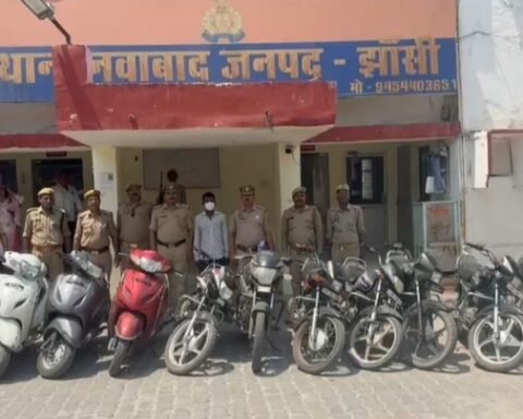 शातिर वाहन चोर पर कसा शिकंजा