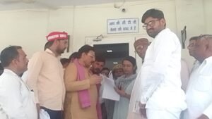 सपा ने सौंपा ज्ञापन