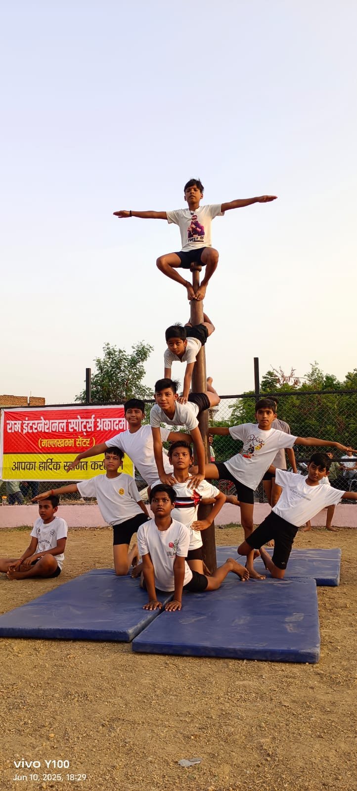 मल्लखम्भ कोर्ट का विधिवत उद्घाटन