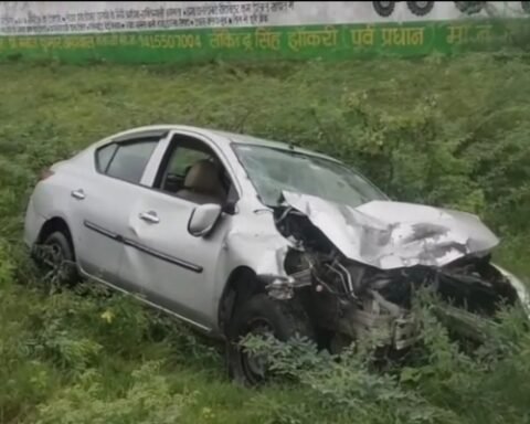 सड़क हादसे में दंपती की मौत