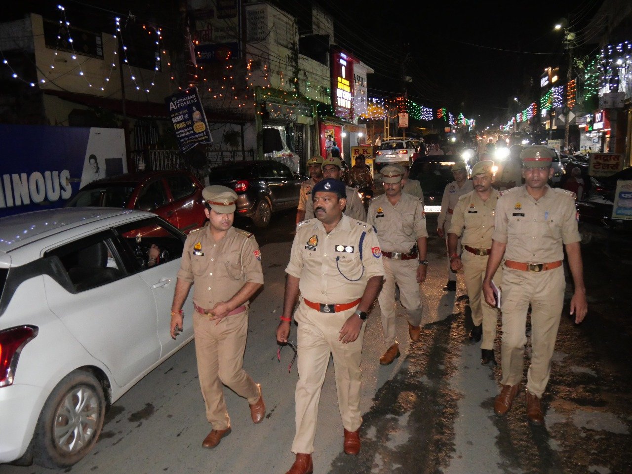 पुलिस प्रशासन रहा सतर्क