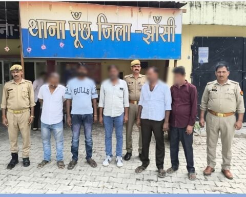 जुआरियों पर पुलिस की ताबड़तोड़ कार्रवाई