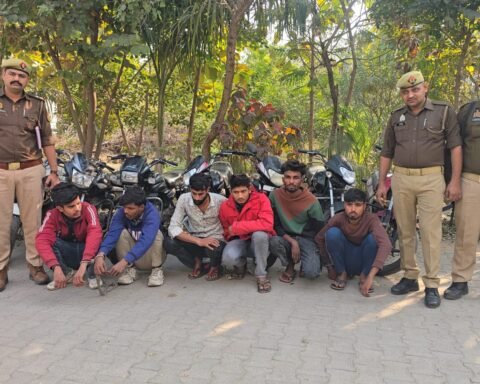 वाहन चोर गैंग का पर्दाफाश