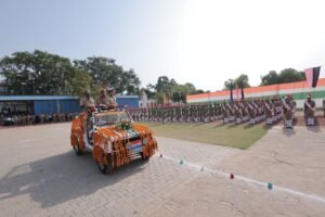 महिला आरक्षियों की भव्य पासिंग आउट परेड